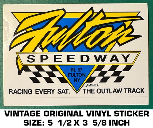 Fulton speedway vintage - -,