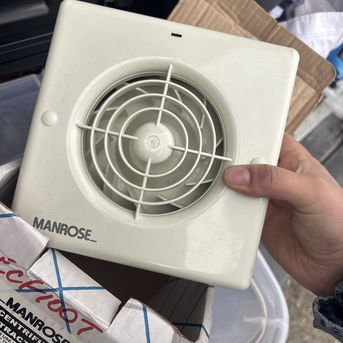 Manrose xf100alv 100mm 4in - 100mm, 12v