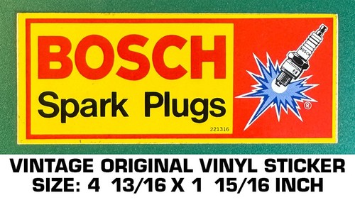 Bosch spark plugs vintage - spark,